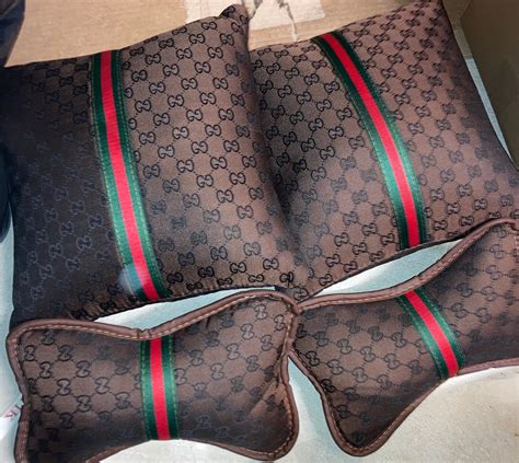 gucci designer pillows